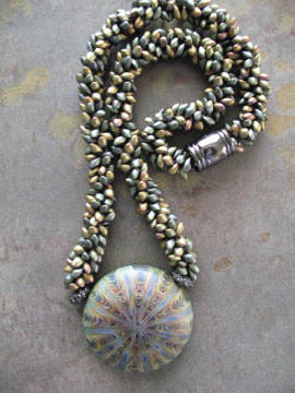 Sea Urchin Necklace by Kathleen Williams
